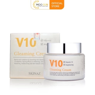 Kem Dưỡng V10 Skinaz Hàn Quốc Chính Hãng 100ml - V10 Gleaming Cream Skinaz