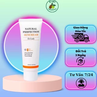 Kem chống nắng Dr.Lady Suncream Size 60ml - ngăn ngừa nếp nhăn, chống lão hóa