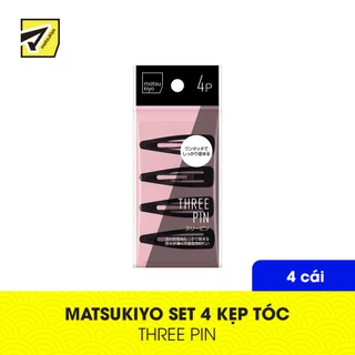 Set kẹp tóc 4 cái Matsukiyo