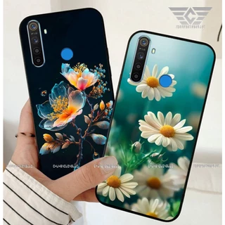 Ốp lưng oppo realme 5 / realme 5 pro / realme c3 / realme 5s in nhám hình hoa cỏ 2709