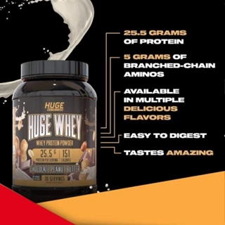 Whey Protein hương vị ngon nhất thế giới HUGE WHEY 2.5lbs by "Joesthetics" NB