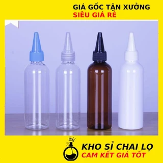 [KHO SỈ RẺ] Chai Chiết Mĩ Phẩm ❂ [20ml-300ml] Chai Nhựa Pet Nắp Nhọn Chiết Mỹ Phẩm, Chiết Mực, Dung Dịch.