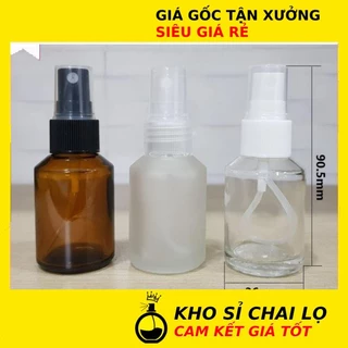 [KHO SỈ RẺ] Chai Xịt Phun Sương ❂ [30ml] Lọ Xịt Phun Sương Chiết Mỹ Phẩm, Đựng Nước Hoa, Tinh Dầu, Xịt Khoáng