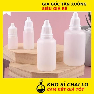 Lọ Nhựa ❂ Vỏ Chai Lọ Nhựa Nhỏ Mắt 5ml,10ml,20ml,30ml,50ml Granty Chiết Mực , Mỹ Phẩm,  Phụ Kiện Du Lịch