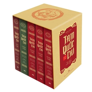 Sách Tam Quốc chí (Boxset trọn bộ 5 tập) STT