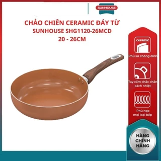 Chảo trơn chống dính đáy từ Sunhouse MAMA SFP20MA