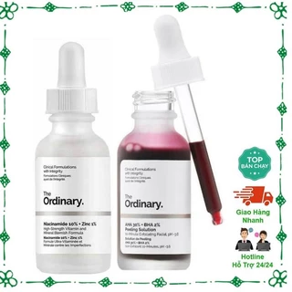 Serum Niacinamide làm sáng da, mờ thâm The Ordinary Niacinamide 10% + Zinc 1%