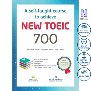 Sách - A self-taught course to achieve New TOEIC 700 (Kèm 1 đĩa MP3) - NHBOOK - NTV