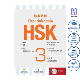 Sách - Giáo Trình HSK 3 - Sách Bài Tập (Kèm MP3) - NHBOOK - NTV