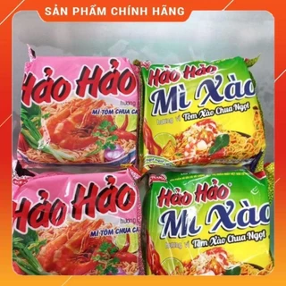 Mì tôm hảo hảo xào chua ngọt, tôm chua cay