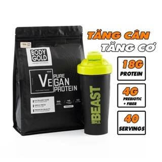 Combo 3 Túi Sữa Tăng Cân Tăng Cơ Vegan Protein Body Gold + Hàng Chính Hãng