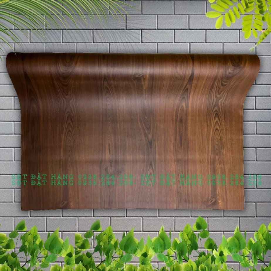Miếng Dán Tường PVC Vân Gỗ Sẵn Keo - Trang Trí Nội Thất Đẳng Cấp