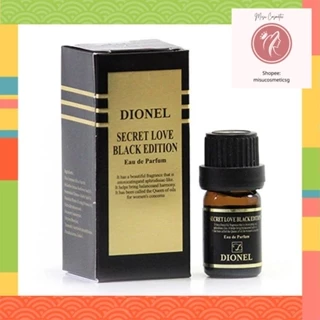 Nước hoa vùng kín Dionel secret love Black Edition 5ml, Nước hoa bím Hàn Quốc hương thơm quyến rũ