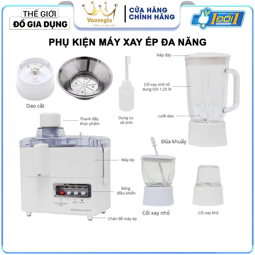 Phụ kiện vấu gắn động cơ máy xay ép sinh tố đa năng các loại (APS)