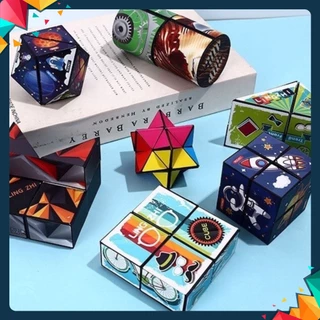 Đồ Chơi Rubik Biến Thể 3D Thay Đổi Hình Dạng Độc Đáo Phát Triển Trí Tuệ Sáng tạo Cho Trẻ Magnetic Magic Cube