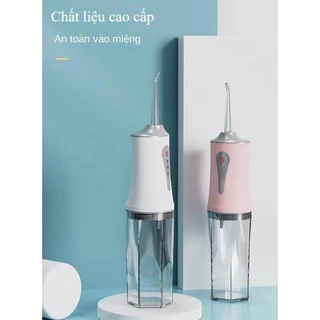 Máy Tăm Nước Cầm Tay Oral Irrigator - Tăm Nước Vệ Sinh Răng Miệng Hàng Chính Hãng - HSHOP