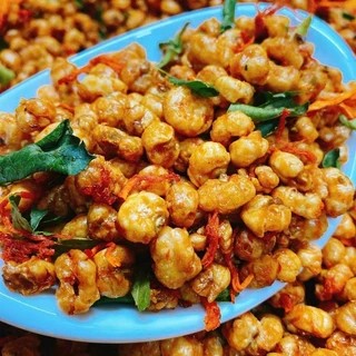 200G BẮP SẤY KHÔ BÒ LÁ CHANH NGON - đồ ăn vặt ngon