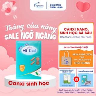 Tích điểm - Avisure Hical canxi nano sinh học cho bà bầu, cho con bú, người cao tuổi - Chính Hãng