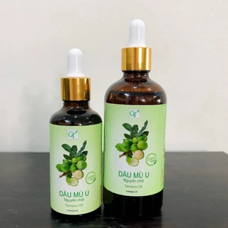 Dầu Mù U GT Chai 50-100ml Nguyên Chất Ép Lạnh - Làm lành vết bỏng, chăm sóc da hiệu quả