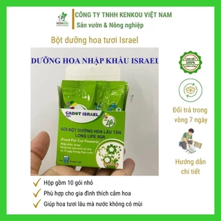 Dưỡng hoa tươi lâu Long life Israel - KENKOU - dưỡng hoa dành cho người chơi hoa giúp hoa tươi lâu