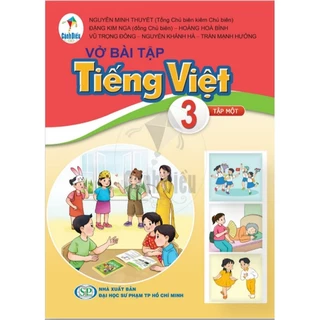Sách - Vở bài tập Tiếng Việt Lớp 3 Tập 1 - Cánh diều - Bán kèm bao sách và bút chì 2B