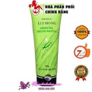 Chính Hãng Sữa rửa mặt và tẩy da chết trà xanh Elemong Green Tea Foam