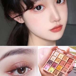 Bảng Phấn Mắt Beauty Glazed 16 Màu lấp lánh lung linh chống hút Nước Shop_beauty