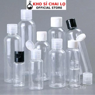 [Bán Buôn Rẻ] Chai Lọ Nhựa Nắp Bật HUHA [10ml/20ml/30ml] chiết mỹ phẩm , phụ kiện du lịch