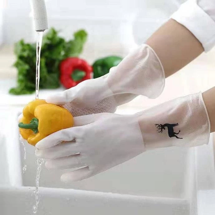 Găng tay cao su siêu dai siêu bền Găng tay con hươu