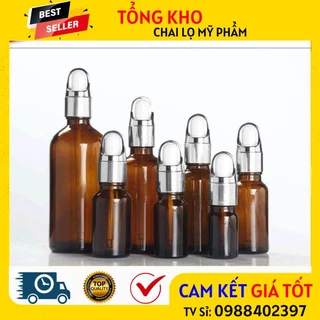 [RẺ VÔ ĐỊCH] Chai Lọ Chiết Serum ❤ [50ml] Chai Lọ Chiết Tinh Dầu Nút Giỏ Quai Xách Hoa .