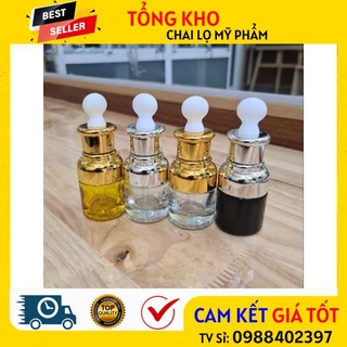 [RẺ VÔ ĐỊCH] Chai Lọ Đựng Tinh Dầu 20ml Thủy Tinh Cao Cấp Chóp Eo, Chiết Serum, Tinh Chất