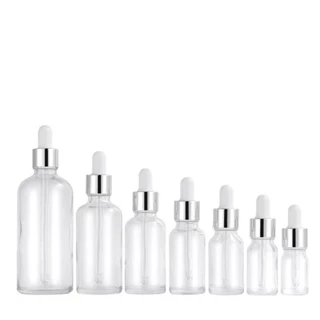 Lọ Chiết Serum Bóp Giọt KHOEN BẠC Cao Cấp 5ML - 100ML Chiết Serum, Tinh Dầu, Chai Lọ Mỹ Phẩm Du Lịch