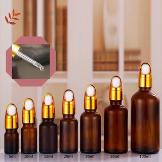 Lọ Chiết Serum Bóp QUAI XÁCH Nhỏ Giọt Cao Cấp 5ml 10ml 15ml 20ml 30ml 50ml 100ml Chiết Mỹ Phẩm, Tinh Dầu, Tinh Chất