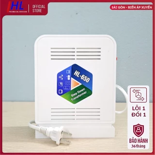 [Bảo Hành 3 năm] Bộ Đổi Nguồn 220V sang 100V 110V 350 - 650VA Dây Nhôm - Chính Hãng Điện Tử Hợp Long