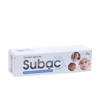 KEM BÔI SUBẠC làm sạch, sát khuẩn, tái tạo da (Tupe 25G)