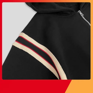 Áo Hoodie Nam Nữ Odin Club Kiểu Dáng Basic Chất Nỉ Dày Dặn - Áo Khoác 3 Sọc Form Rộng Cao Cấp Giá Rẻ s