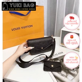 [Hàng loại 1] Túi xách nữ đeo chéo, đeo vai Yuki Bag, túi cnk đi chơi, da đẹp, thời trang cao cấp size 20cm YB183