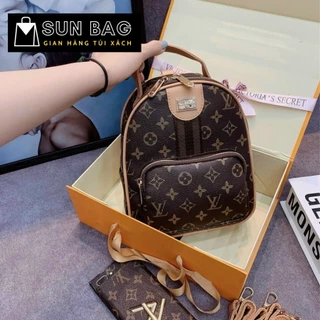 Balo nữ đeo vai, túi đi chơi, đi học, da đẹp, dáng dài, thời trang cao cấp size 14cm SB286