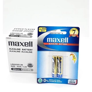 Pin AA / AAA Maxell Alkaline 1,5V - Hàng chính hãng