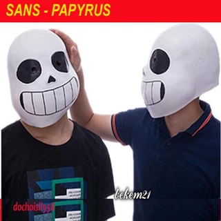 MẶT NẠ Sans Papyrus vào vai Mắt Xanh Mắt Đen thích hợp cho Halloween trung thu tiệc tùng event cosplay