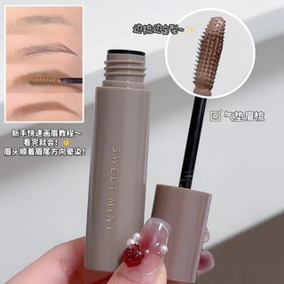 Mascara chải lông mày SWEET MINT tự nhiên chống thấm nước và chống mưa bền màu Lâu Trôi Không Phai Màu Tự Nhiên