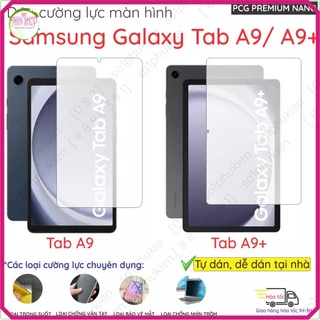 Dán màn hình cường lực Samsung Galaxy Tab A9 (SM X110, X115)/ Tab A9+ (X210, X215, X216) nano dẻo trong,nhám, cnt