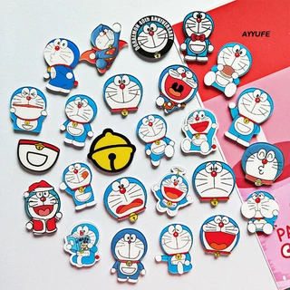 Ayyufe Set 5 Ghim Cài Cổ Áo Hình Nhân Vật doraemon Sống Động