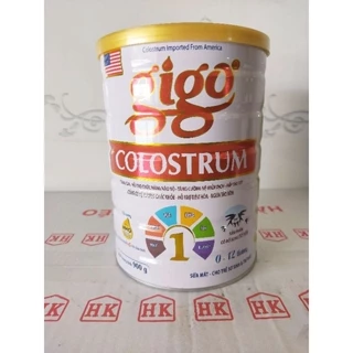 Sữa bột Gigo Colostrum lon 900g - Số 1: dành cho trẻ 0-12 tháng tuổi