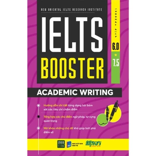 Sách - Ielts Booster Academic Writing - New Oriental IELTs Research Institute - 1980 Books