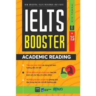 Sách - Ielts Booster Academic Reading - New Oriental IELTs Research Institute - 1980 Books