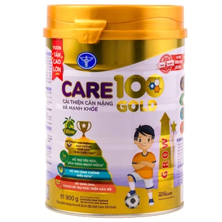 Sữa Bột Care100 Gold 900g lon 1+ cho bé 1-10t