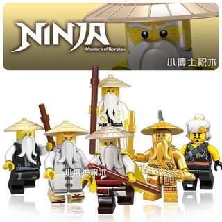 Đồ Chơi Lắp Ráp Mô Hình Nhân Vật ninja gold wu da da lego phantom master