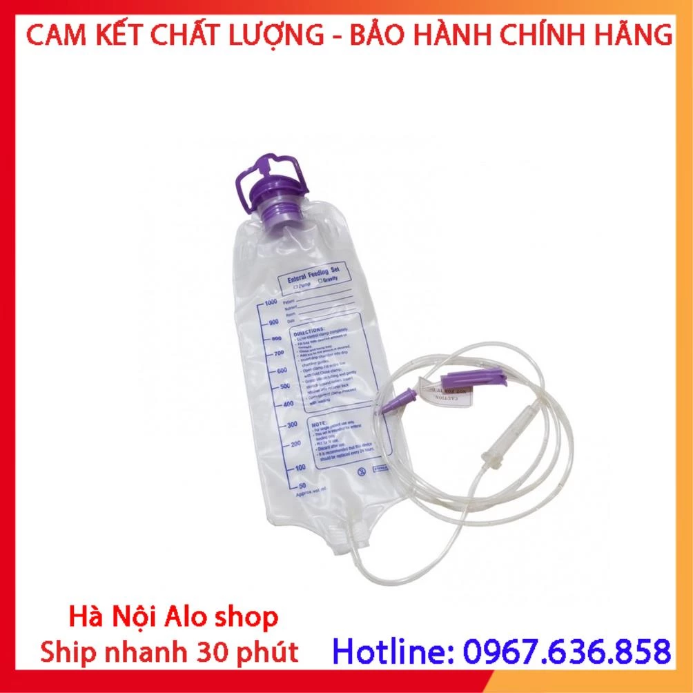 Túi truyền dịch cà phê Enema, túi thải độc đại tràng, an toàn tiệt trùng HÀNG CHÍNH HÃNG