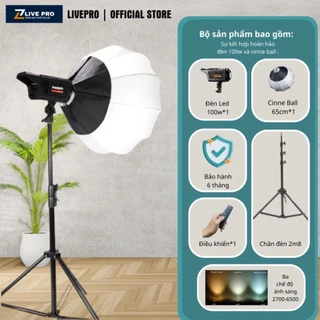 Bộ Đèn Chụp Studio Hình Cầu Bediro BD-400S chụp ảnh quay video livestream chuyên nghiệp, Bộ đèn Ngàm Softbox chiếu sáng